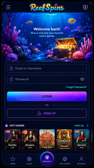 reefspins Gameplay