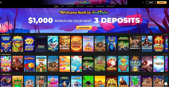 reefspins Gameplay