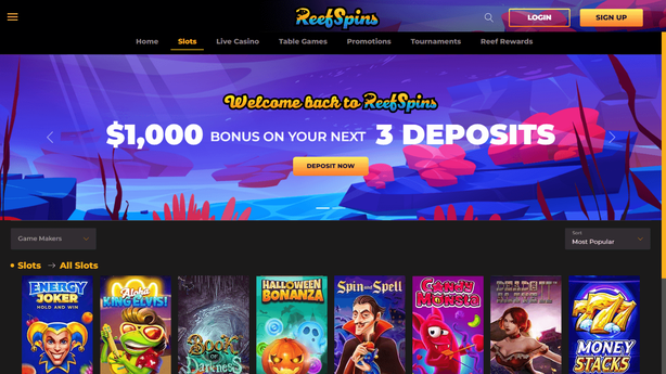 reefspins Gameplay